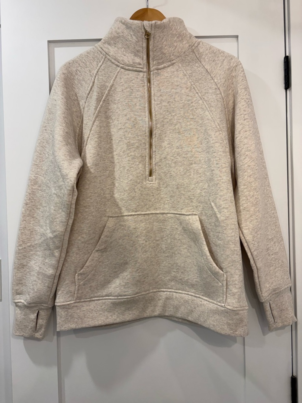 Danskin NWOT Half Zip Fleece Pullover Sweatshirt Medium